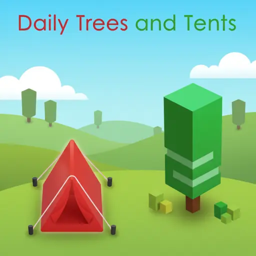 Daily Trees and Tents Game