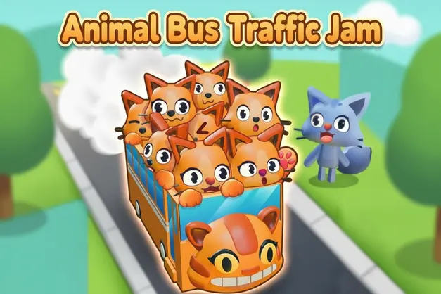 Animal Bus Traffic Jam Gameplay