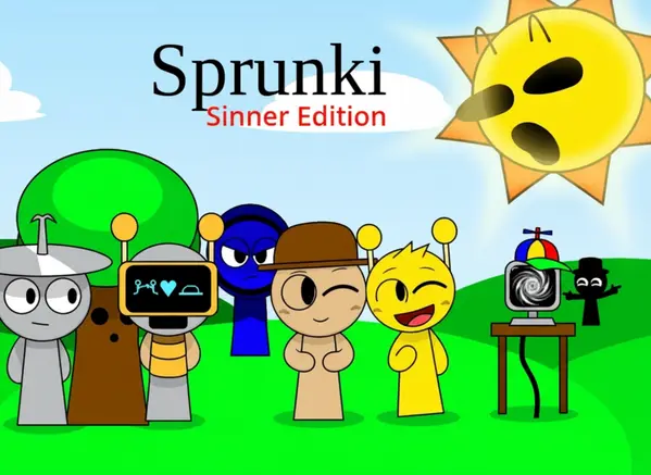 Sprunki Sinner Edition gameplay screenshot